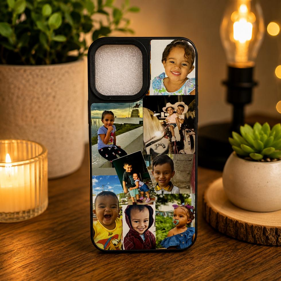 Funda para smartphone personalizada con collage fotográfico