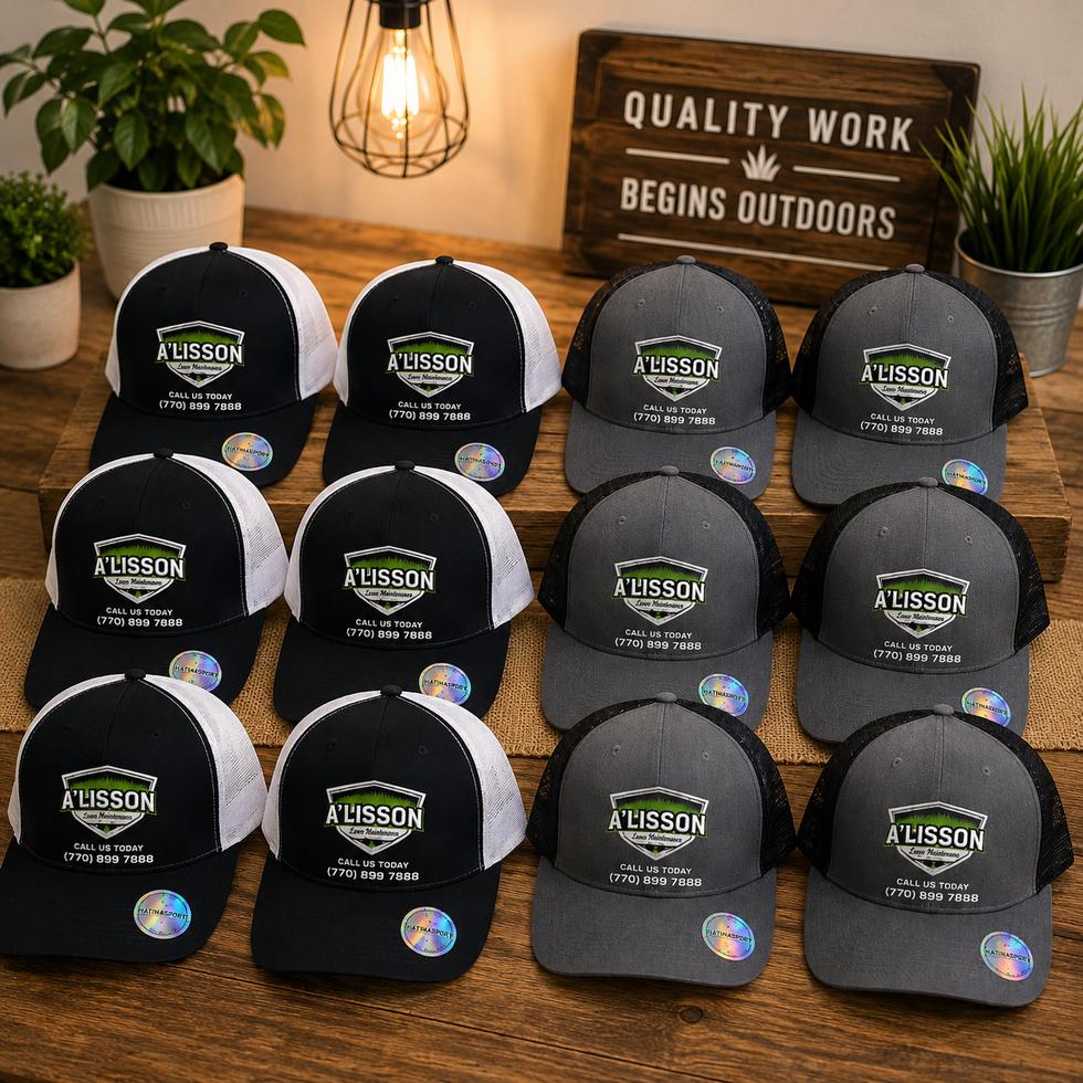 Gorras personalizadas para negocio y pedidos por volumen