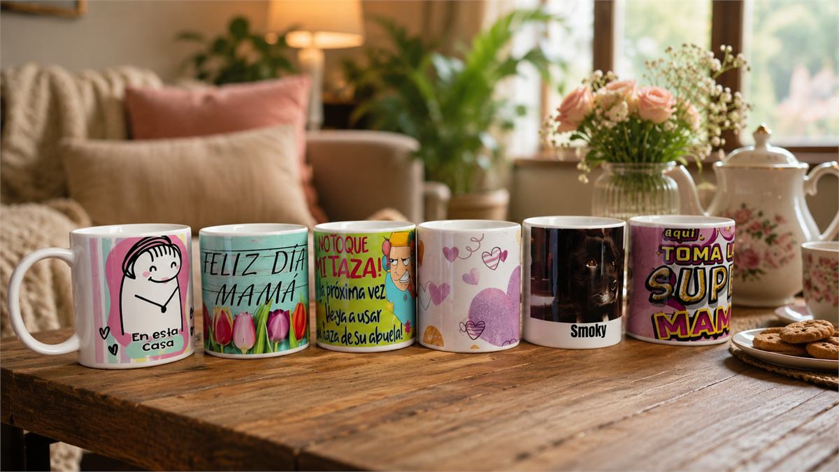 Tazas personalizadas variadas