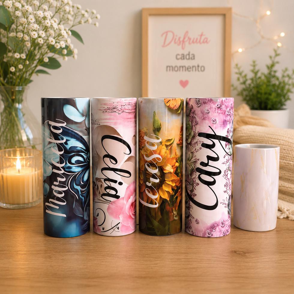 Colección de termos y vasos personalizados